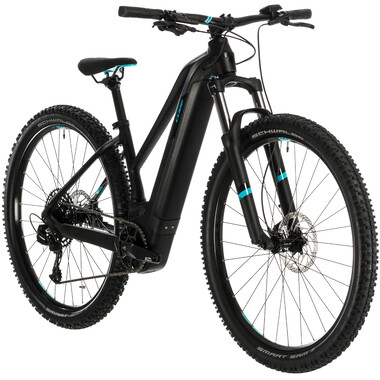 Mountain Bike eléctrica CUBE ACCESS HYBRID EX 625 TRAPEZ 29" Mujer Negro 2020 0
